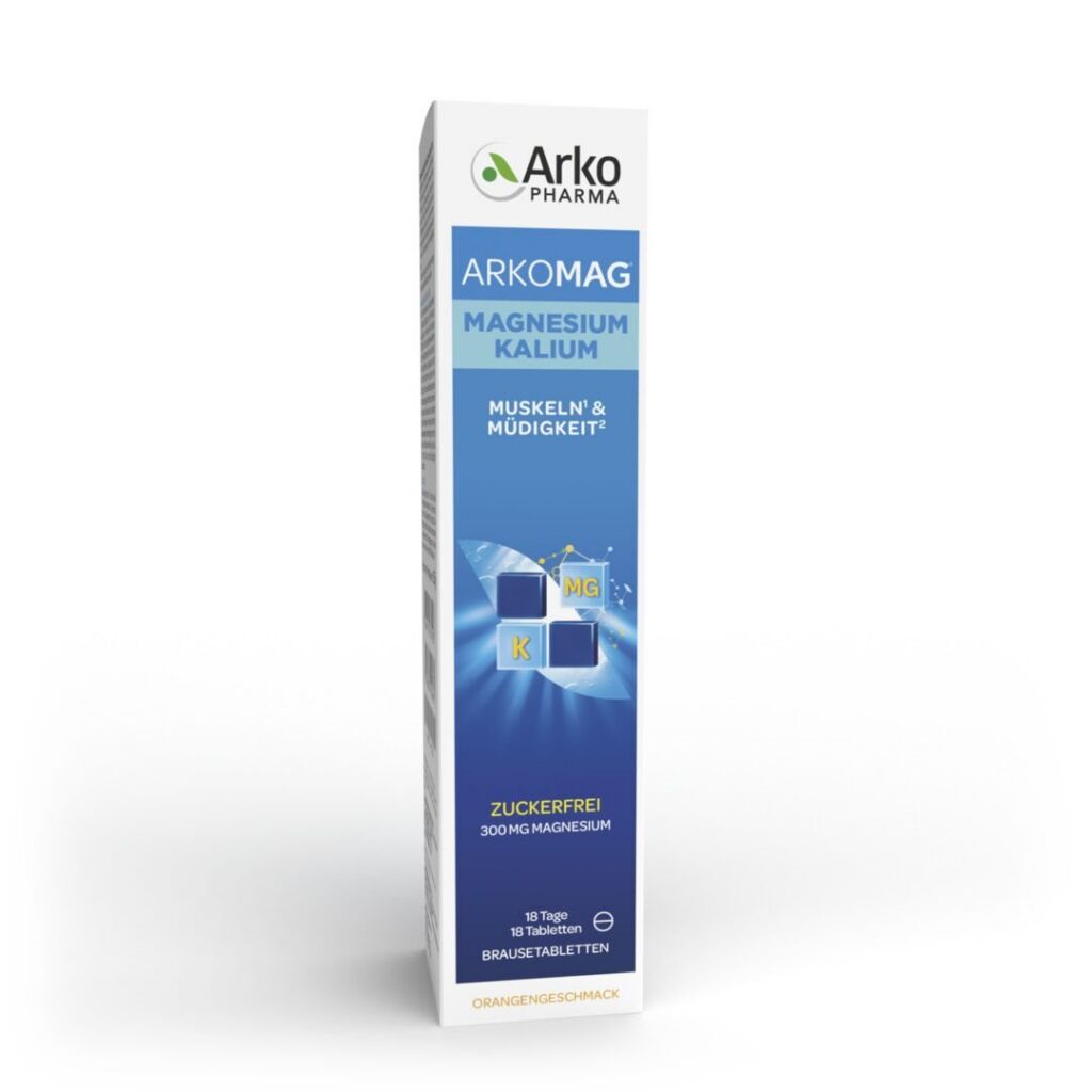 ARKOMAG magnésium + potassium cpr eff bte 18 pce