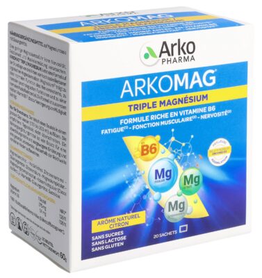 ARKOMAG triple magnésium sach 20 pce