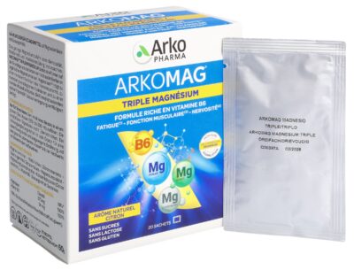 ARKOMAG triple magnésium sach 20 pce