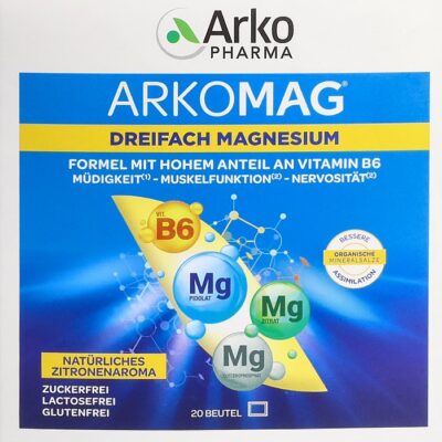 ARKOMAG triple magnésium sach 20 pce