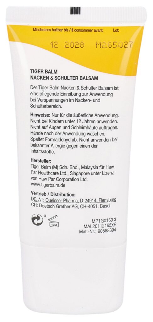 TIGER BALM Baume nuque & épaule tb 50 g