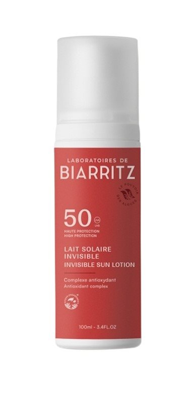 BIARRITZ lait solaire invisible FPS50 dist 100 ml