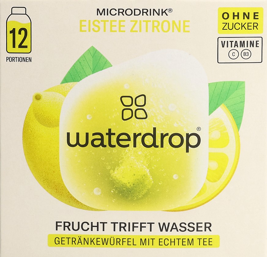 WATERDROP thé froid citron ss box 25.2 g