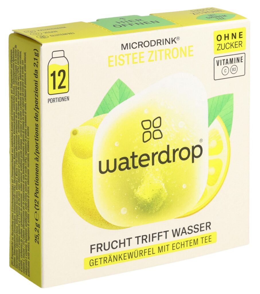 WATERDROP thé froid citron ss box 25.2 g