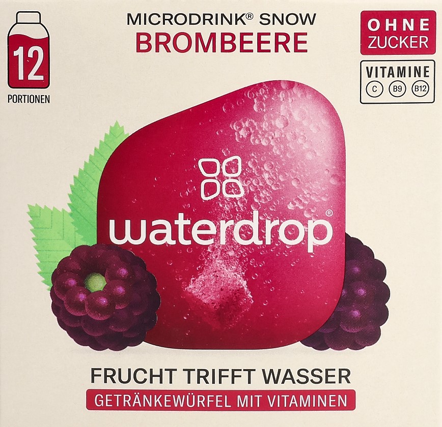 WATERDROP mûre ss box 25.2 g