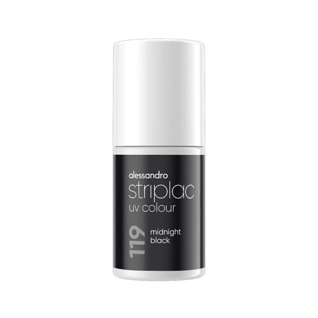 ALESSANDRO Striplac UV Colour Midnight Bla 6.5 ml