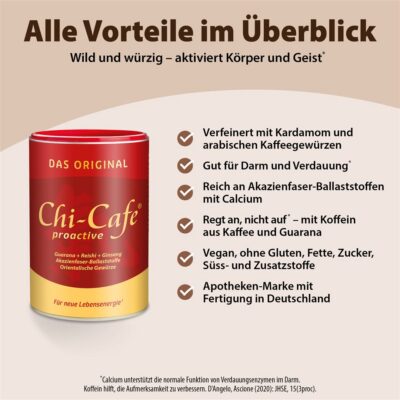 CHI-CAFE proactive café bien-être bte 360 g
