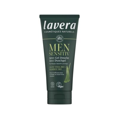 LAVERA Men gel douche sensitive 3en1 tb 200 ml