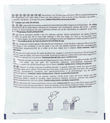 IMPACT ORAL immunonutrition pdr vanille 5 x 74 g