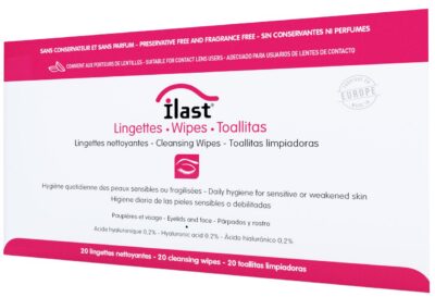 ILAST lingettes nettoyantes coton sach 20 pce
