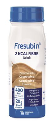 FRESUBIN 2 kcal Fibre DRINK cappuccino 4 fl 200 ml
