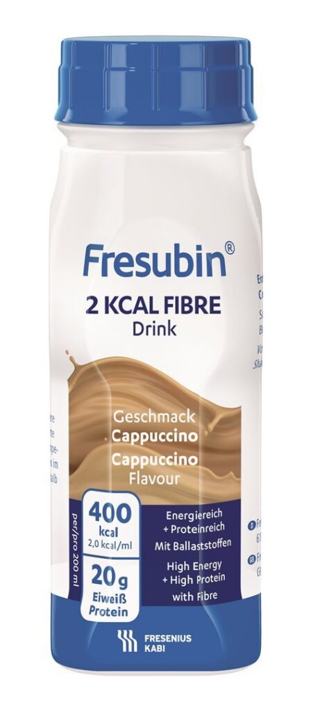 FRESUBIN 2 kcal Fibre DRINK cappuccino 4 fl 200 ml