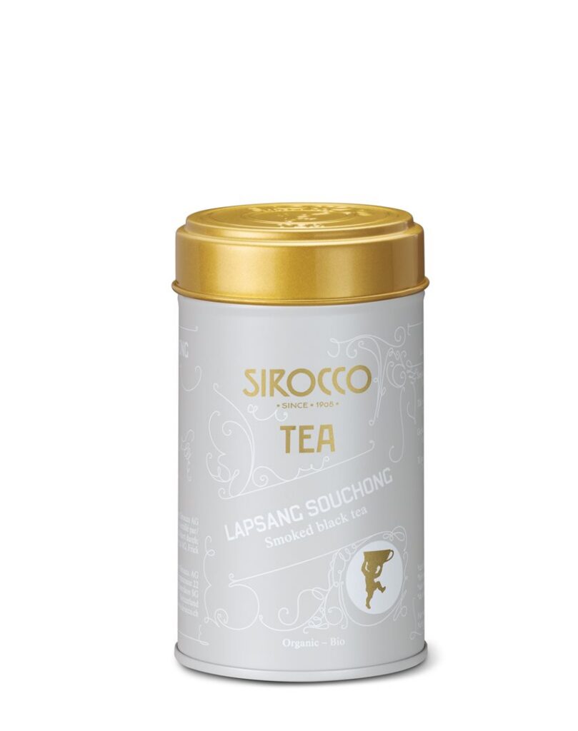 SIROCCO boîte thé medium Lapsang Souchong bio 80 g