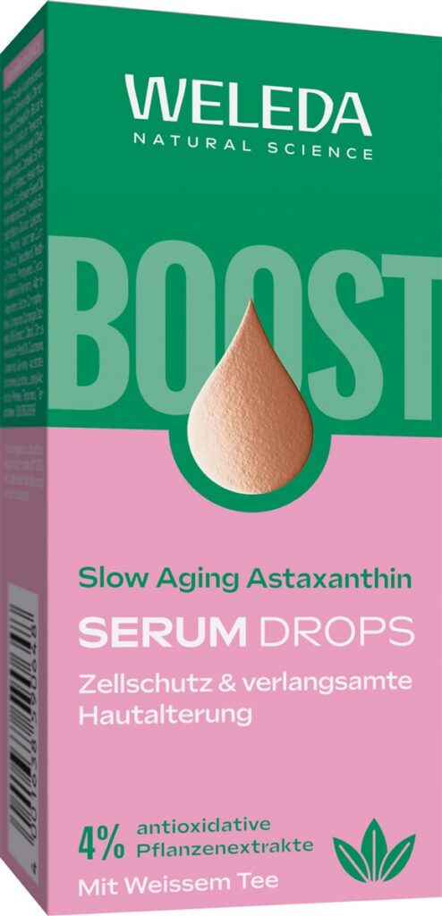 WELEDA serum drops slow aging astaxanthin fl 30 ml