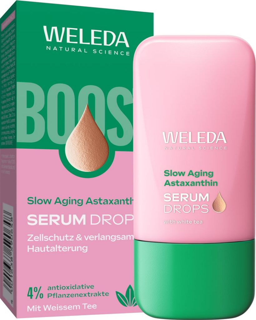 WELEDA serum drops slow aging astaxanthin fl 30 ml