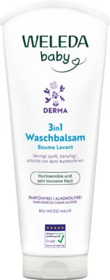 WELEDA baby DERMA 3en1 baume lav mauve bl 200 ml