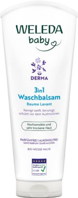 WELEDA baby DERMA 3en1 baume lav mauve bl 200 ml