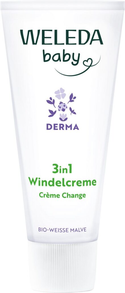 WELEDA baby DERMA 3en1 crème change mauve bl 50 ml