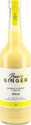 BEN'S GINGER conc ging-citr-vert ss bio 500 ml
