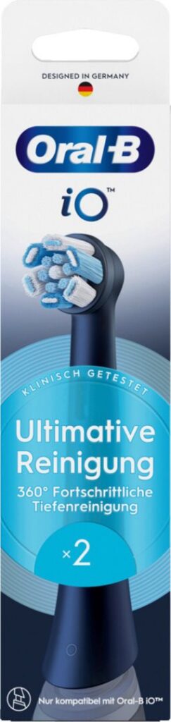 ORAL-B iO Ultimate brossette noir 2 pce
