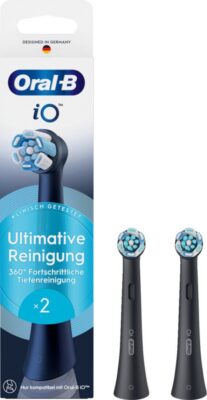 ORAL-B iO Ultimate brossette noir 2 pce