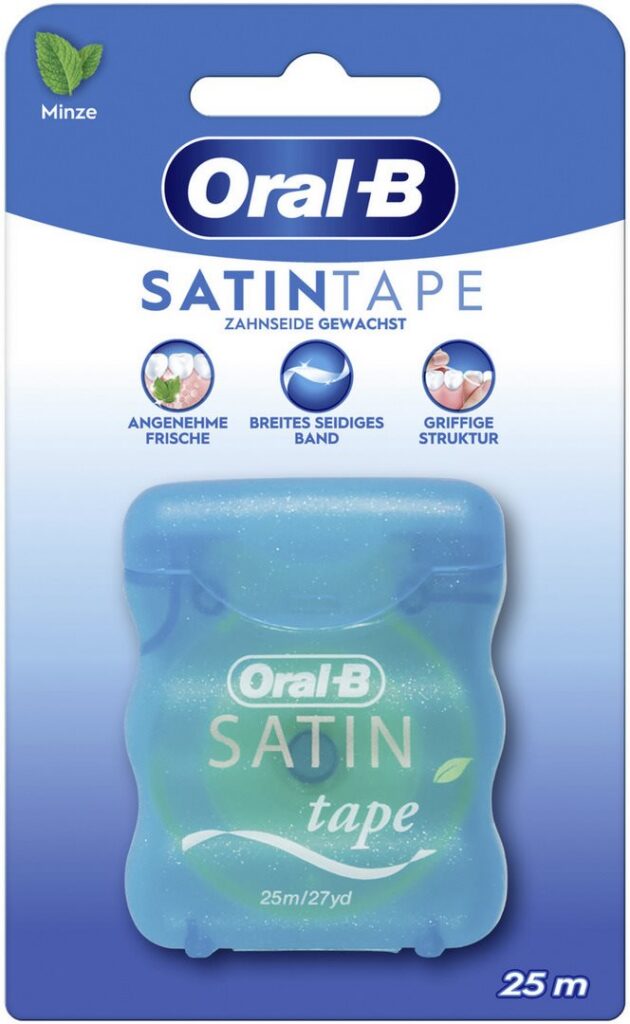 ORAL-B SatinTape fil dentaire menthe