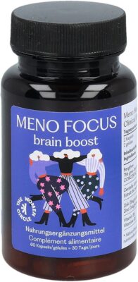 MENO FOCUS brain boo caps The Women Circle 60 pce