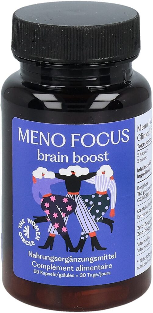 MENO FOCUS brain boo caps The Women Circle 60 pce