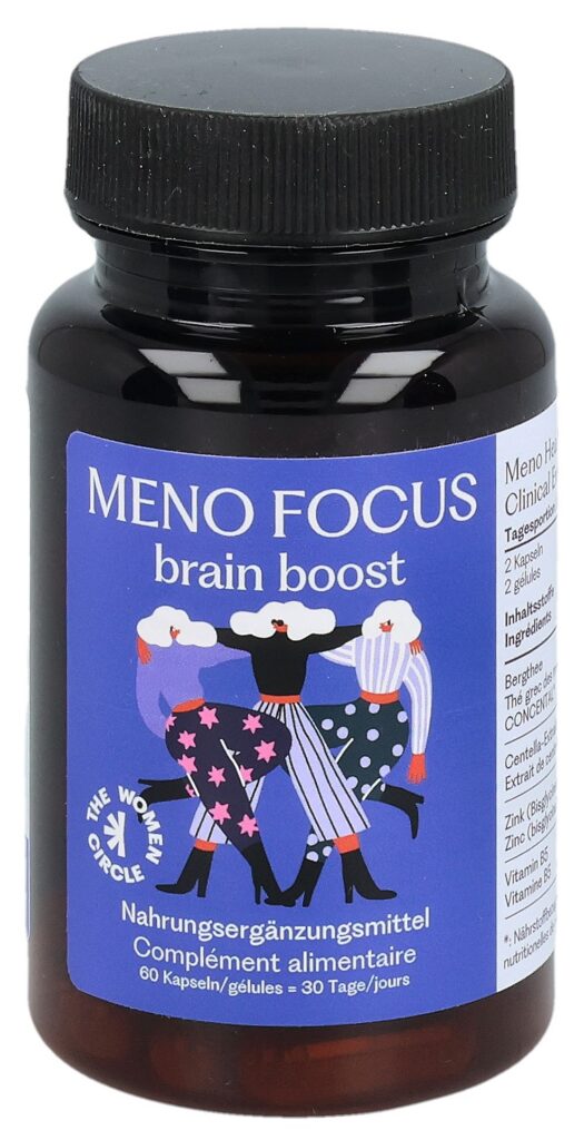 MENO FOCUS brain boo caps The Women Circle 60 pce