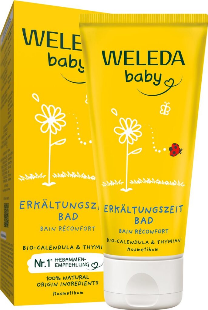 WELEDA BABY bain réconfort calendula tb 75 ml