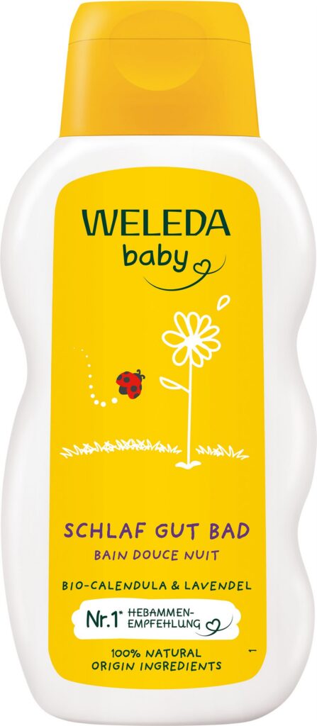 WELEDA BABY bain douce nuit calendula fl 200 ml