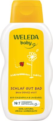 WELEDA BABY bain douce nuit calendula fl 200 ml