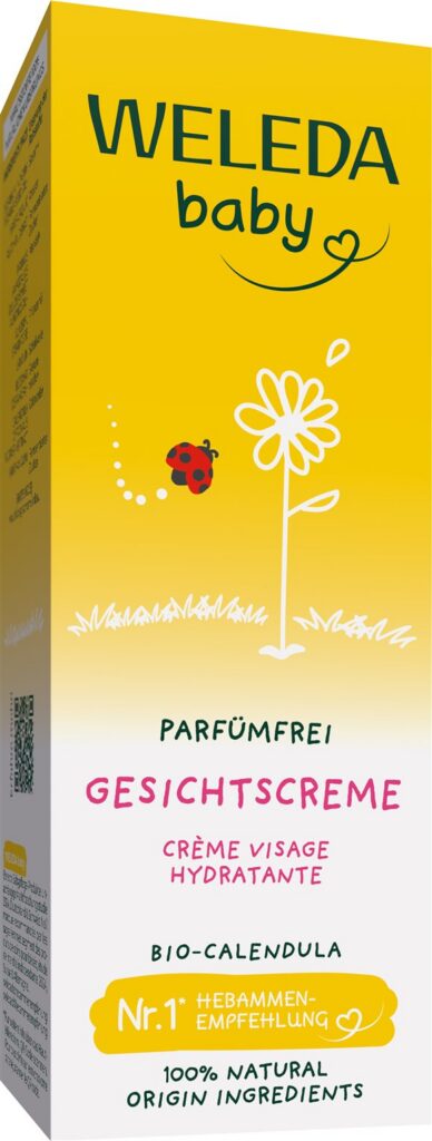WELEDA BABY crème visage calendula s parfum 50 ml