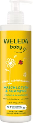 WELEDA BABY douche & shampooing calendula 400 ml