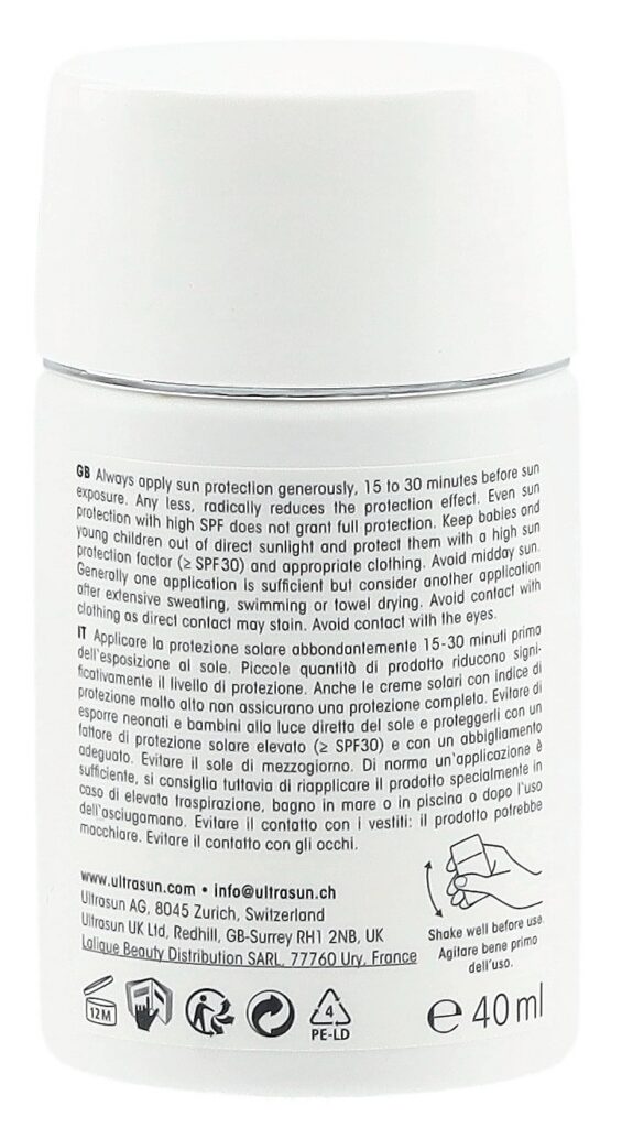ULTRASUN Face Fluid Anti-Pigment SPF50+ tein 40 ml