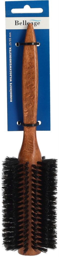BELLEAGE brosse ronde 25/55mm bois de hêtre