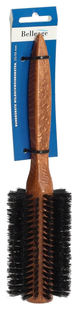 BELLEAGE brosse ronde 25/55mm bois de hêtre