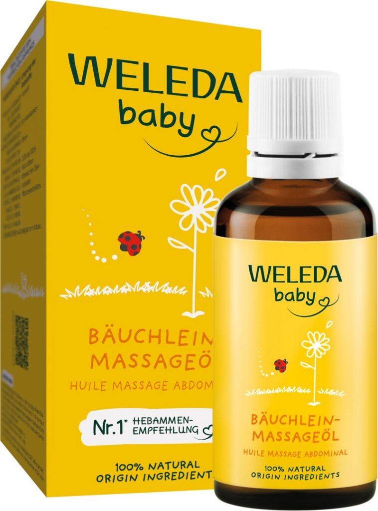 WELEDA BABY huile massage abdominal (n) fl 50 ml