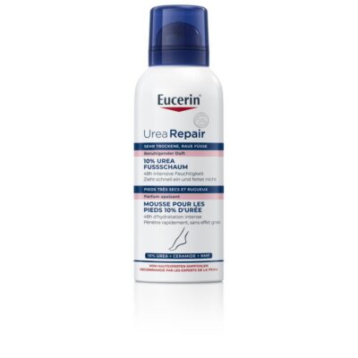 EUCERIN UreaRepair mous pie 10 % urée 150 ml