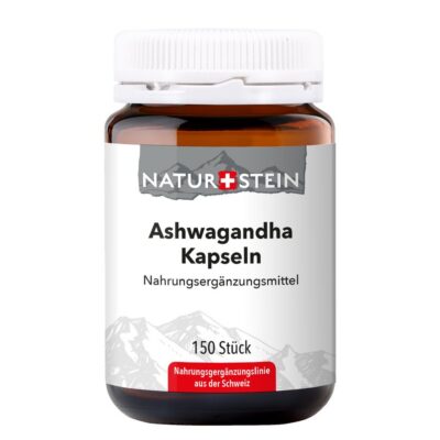 NATURSTEIN Ashwagandha caps fl verre 150 pce