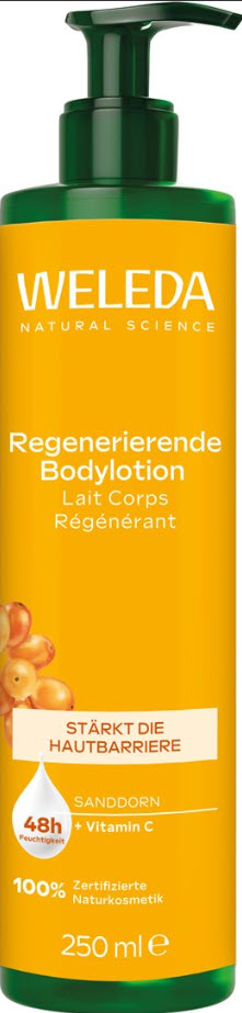 WELEDA lait corps régénerant argusier fl 250 ml
