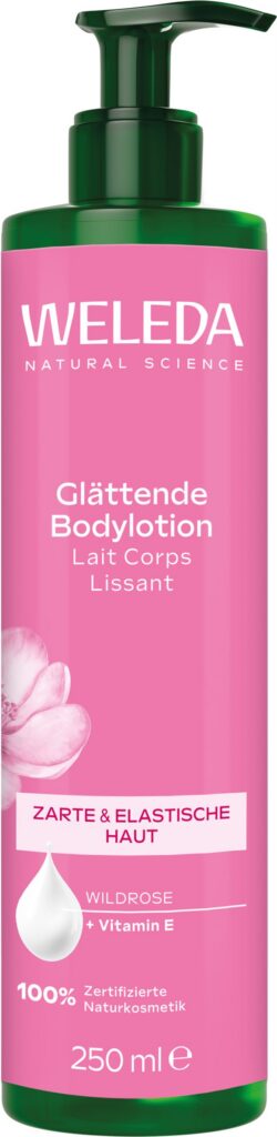 WELEDA lait corps lissant rose musquée fl 250 ml