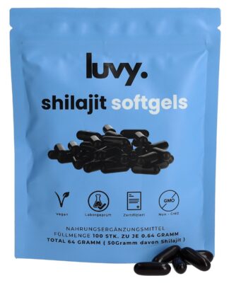 LUVY Shilajit caps moll sach 100 pce