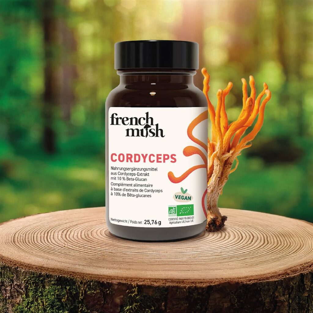 FRENCH MUSH cordyceps caps bte 56 pce