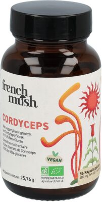 FRENCH MUSH cordyceps caps bte 56 pce