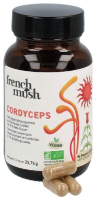 FRENCH MUSH cordyceps caps bte 56 pce