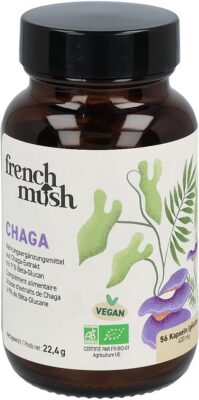 FRENCH MUSH chaga caps bte 56 pce
