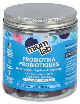 MIUMLAB gummies probiotiques bte 42 pce