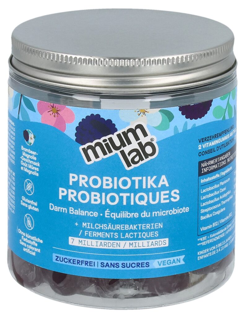 MIUMLAB gummies probiotiques bte 42 pce