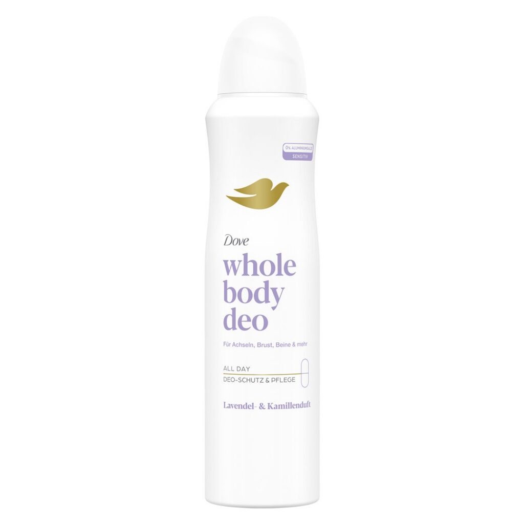 DOVE déo Whole Body aéros lava&cam s alu 150 ml